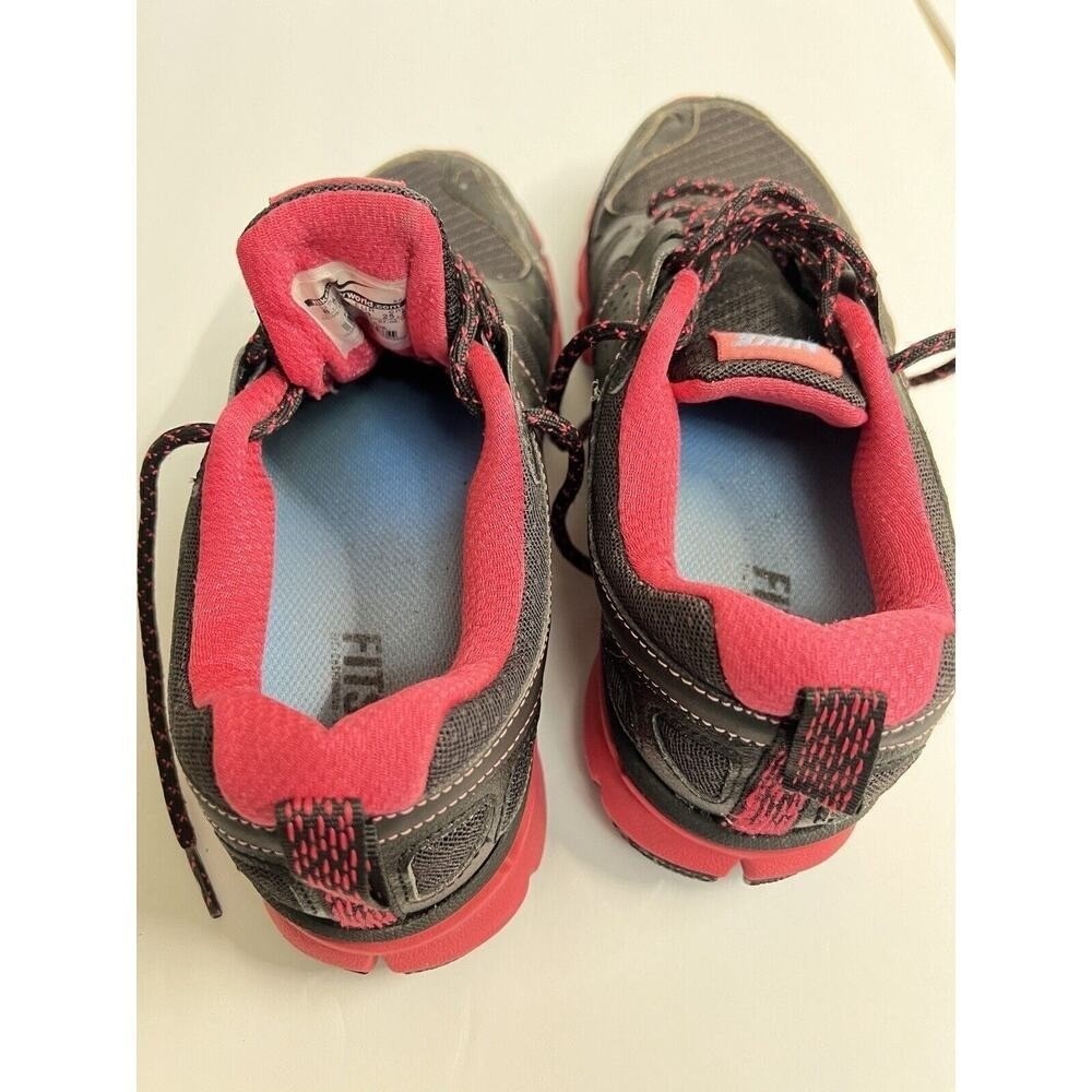 Nike Flex Train Athletic Running Shoes Women's US 8.5 Black Pink White - Picture 6 of 7